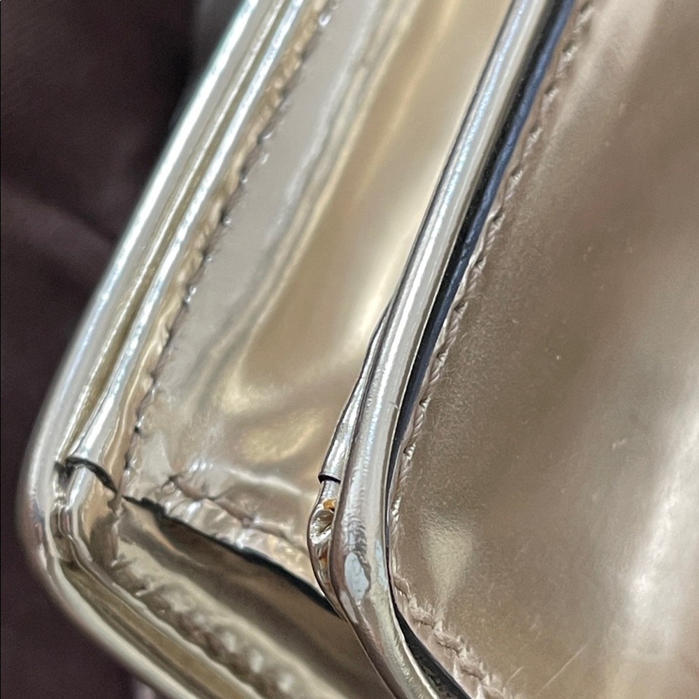 Gucci Vintage Metallic Silver Mini Top-Handle Bag( Milan Fashion Show) - Picture 10 of 12